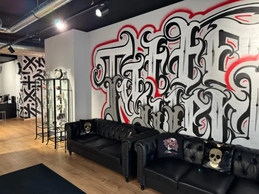 Pohled do studia 6 — Tattoo-Werk Wien